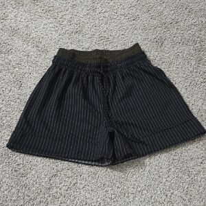 Zara Olive Green Casual Shorts